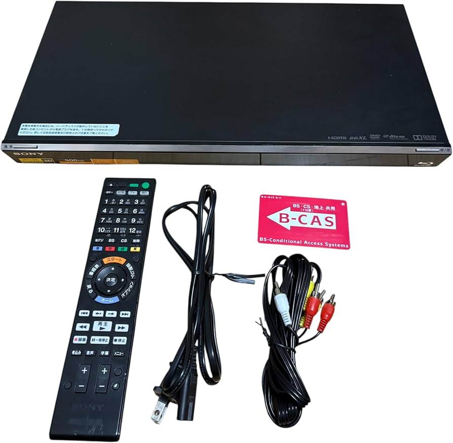 Amazon | SONY 500GB 1チューナー ブルーレイレコーダー ブラック BDZ