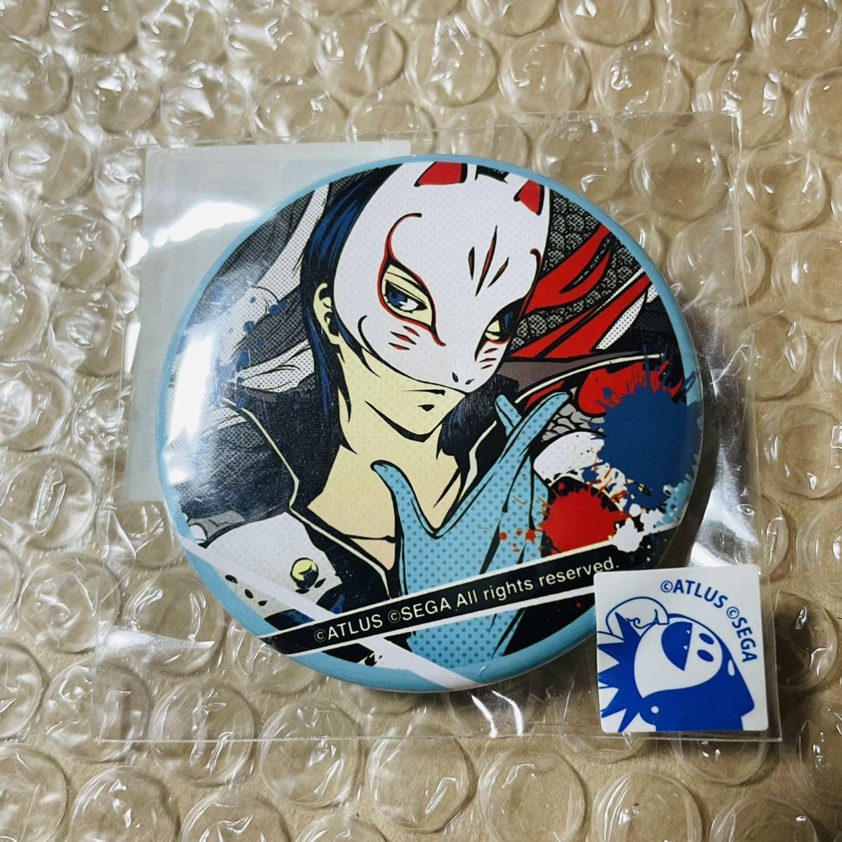 ペルソナ5 総攻撃 喜多川祐介 缶バッジ コトブキヤ フォックス 1個