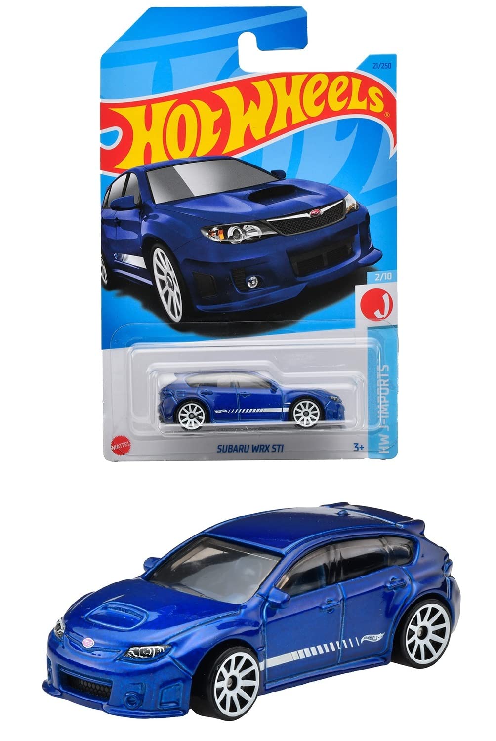 ホットウィール スバル インプレッサ WRX 3台セット スバル