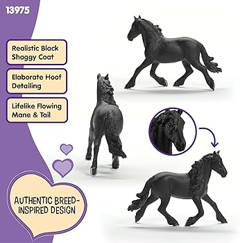 Amazon.co.jp: シュライヒ ホースクラブ フリージアン（オス） 13975