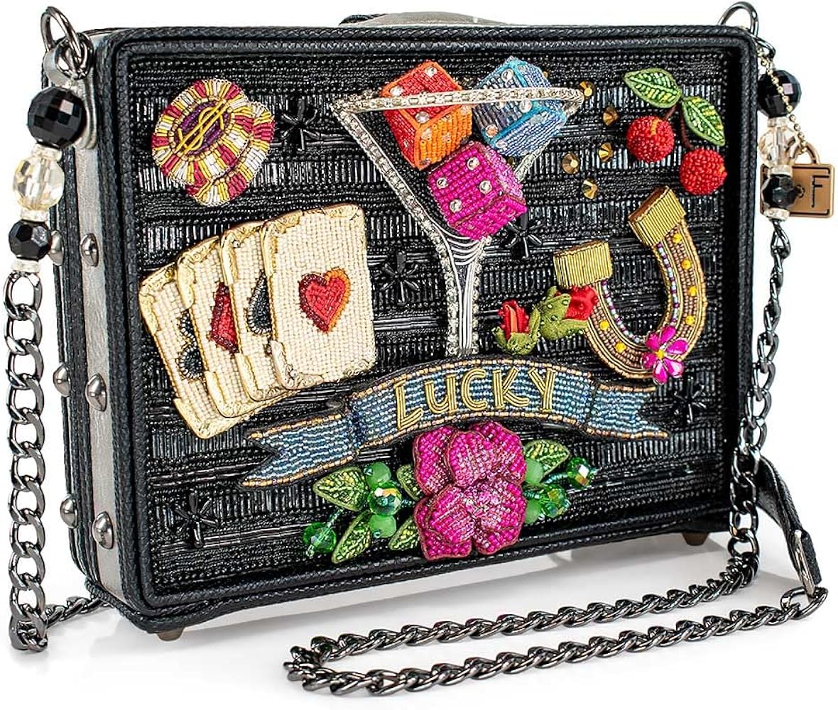 Mary Frances Lady Luck Crossbody Handbag: Handbags: Amazon.com