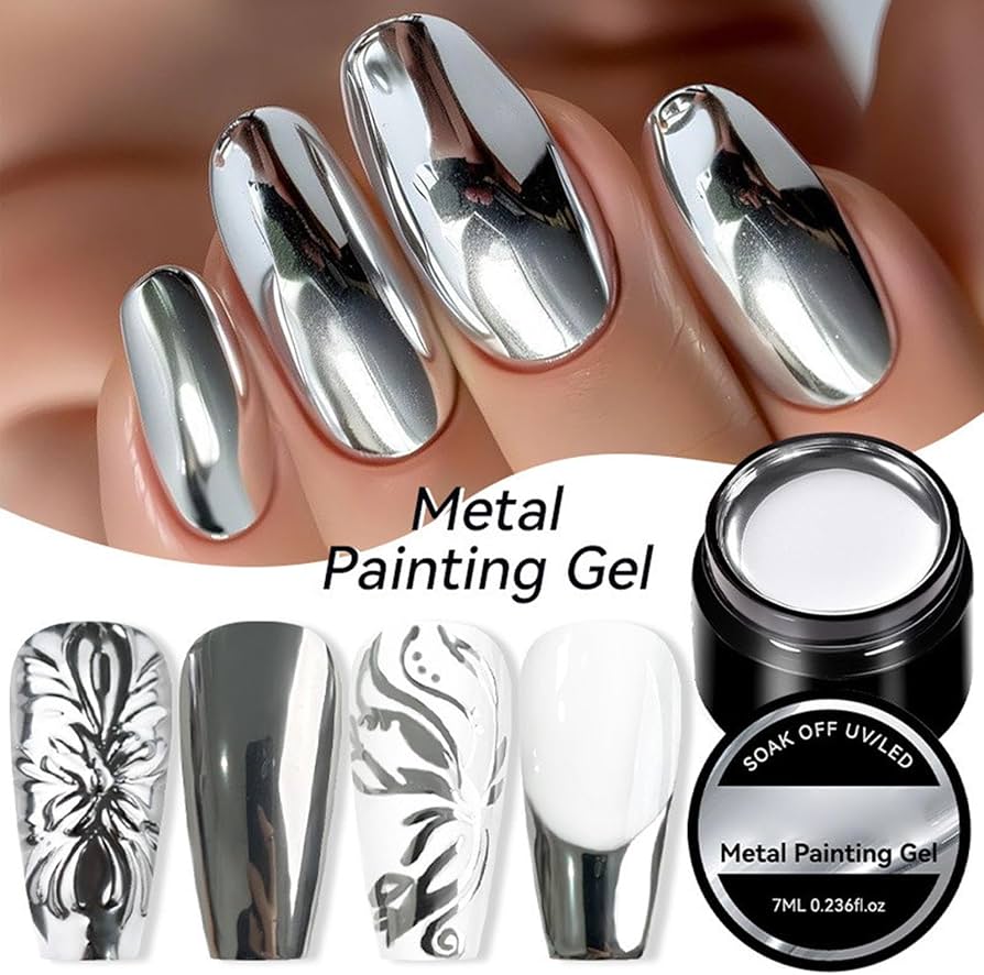 Amazon.co.jp: ミラーネイル シルバーネイル アート カラージェル