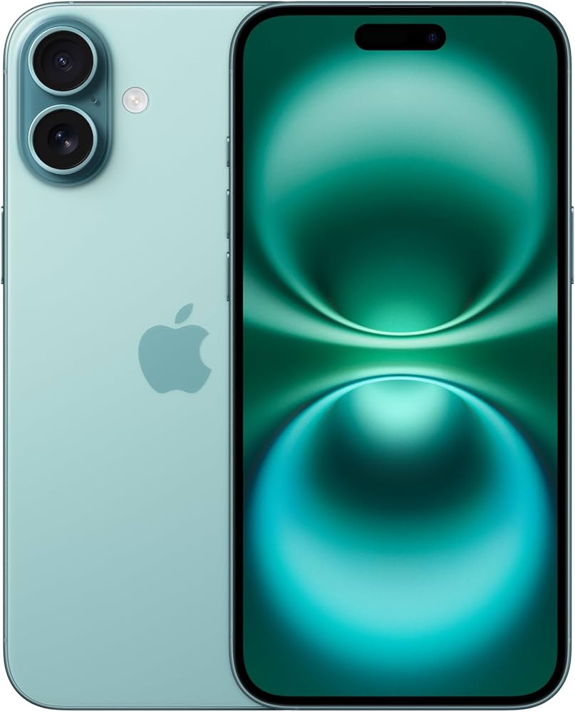 Amazon.com: Apple iPhone 16, US Version, 256GB, Teal for T-Mobile