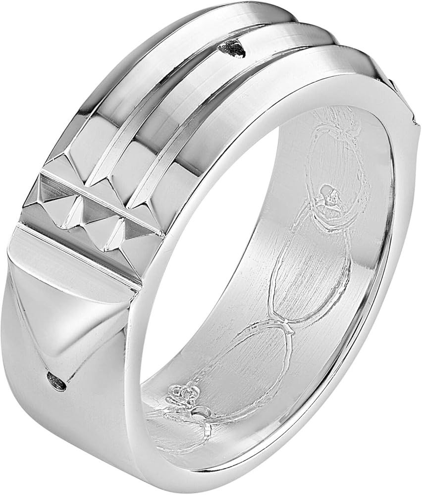 Atlantis Ring (Anillo Atlante) 970 Silver Shine/Plata 6mm Wide 2mm