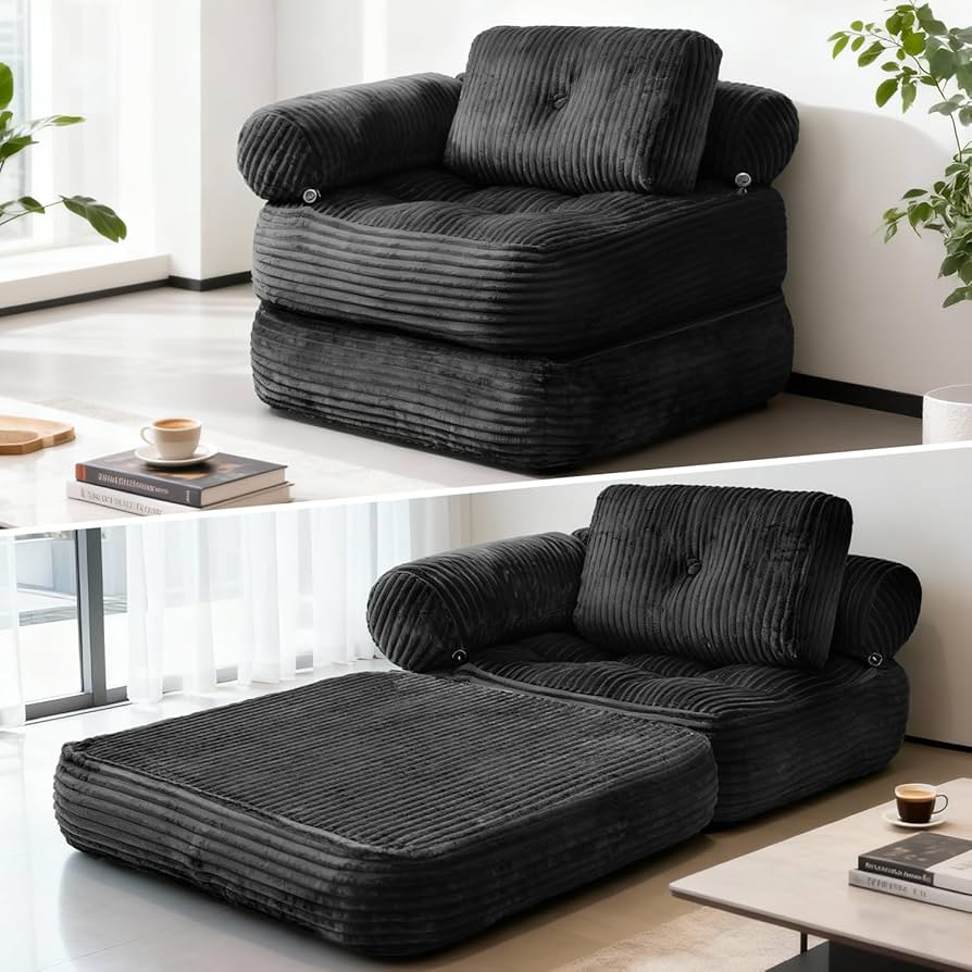 Amazon｜MEREZA ソファーベッド 4WAY 折りたたみ 一人掛け フロア