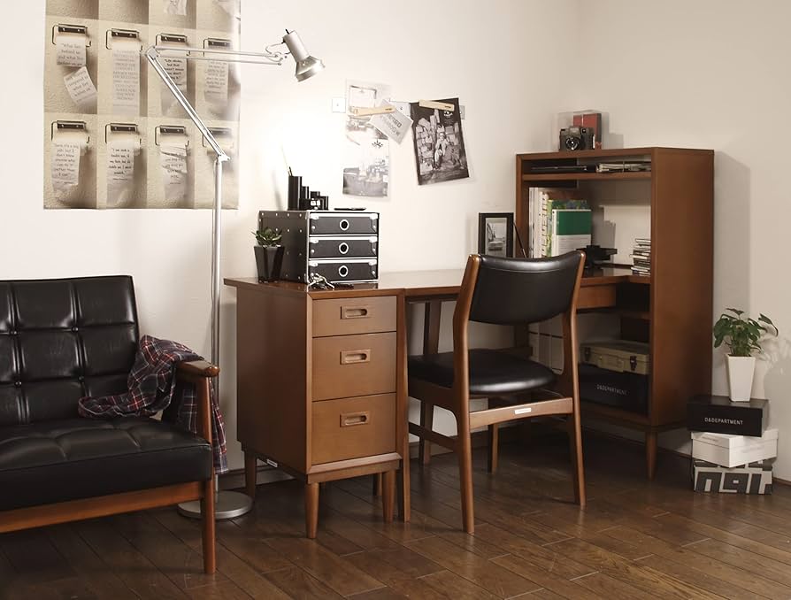 Amazon.co.jp: カリモク60 デスク2点セット(デスク・チェスト