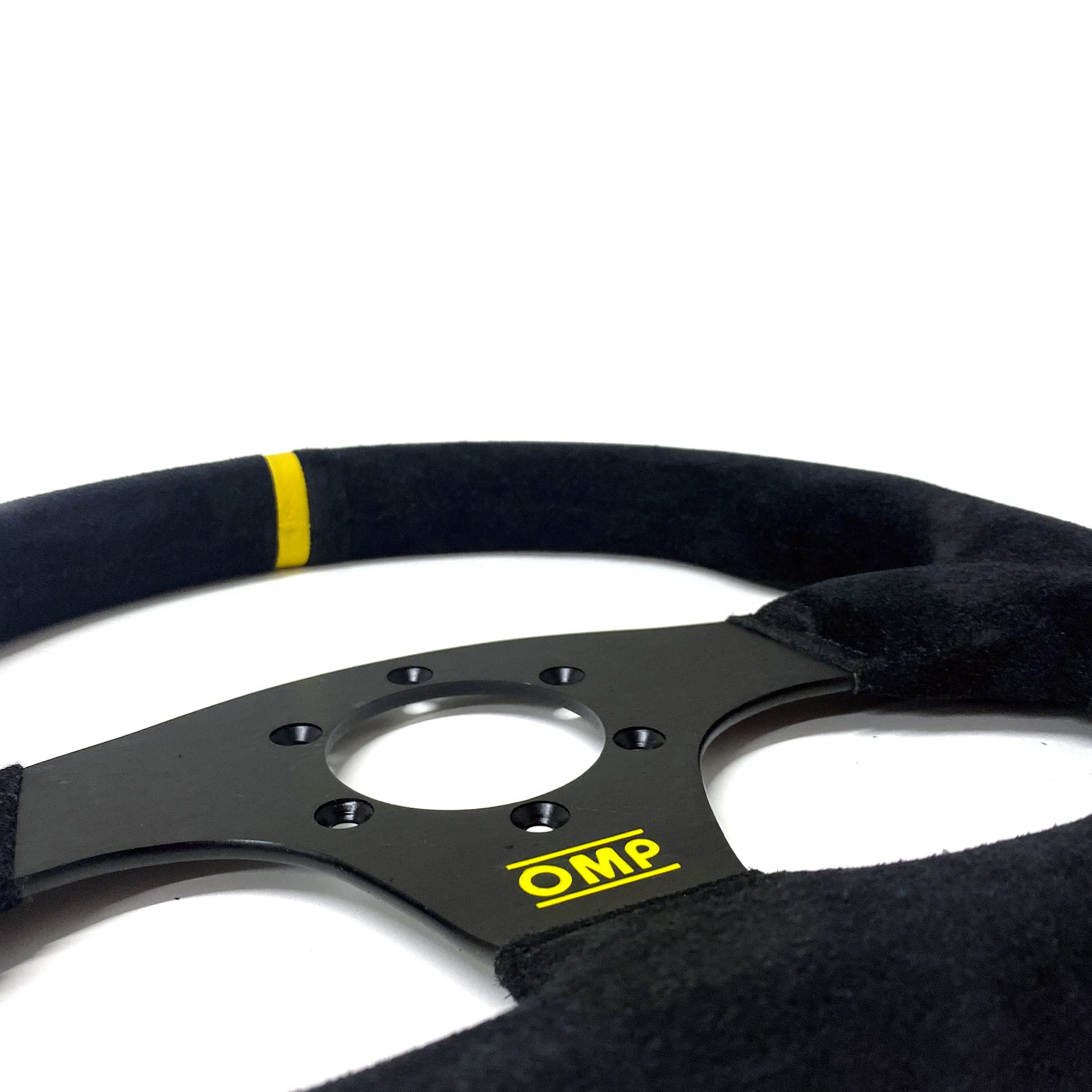 Amazon.co.jp: OMP ステアリング SUPERQUADRO スーパークワドロ D型