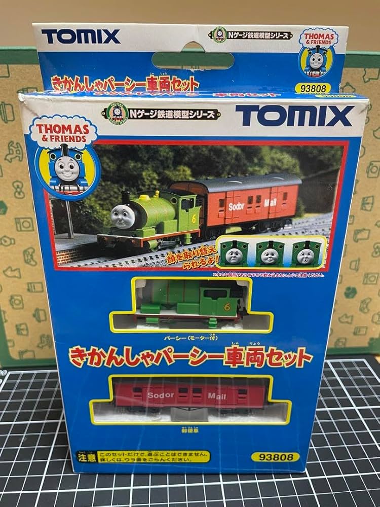 Amazon.co.jp: TOMIX きかんしゃパーシー車両セット 93808 Nゲージ