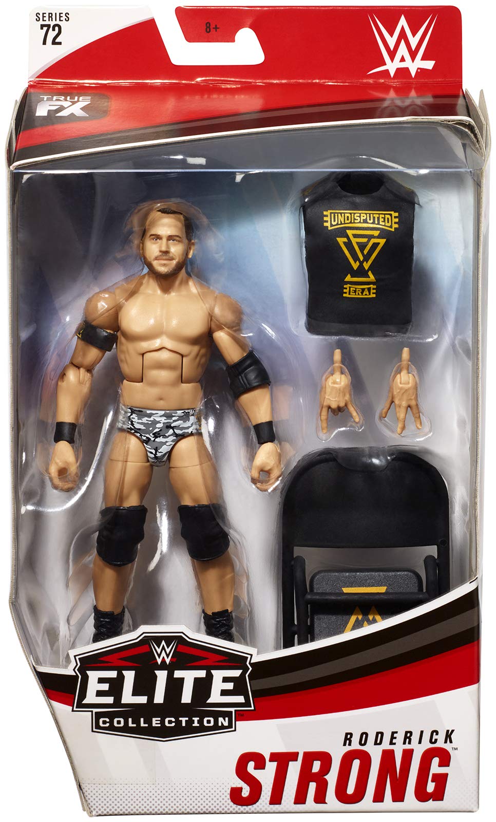 Amazon.com: WWE Roderick Strong Elite Series #72 Deluxe Action