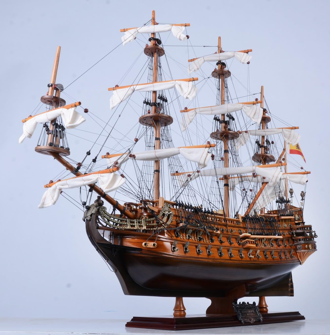 Amazon | 帆船模型 完成品 木製 29インチ サン・フェリペ号 SAN FELIPE