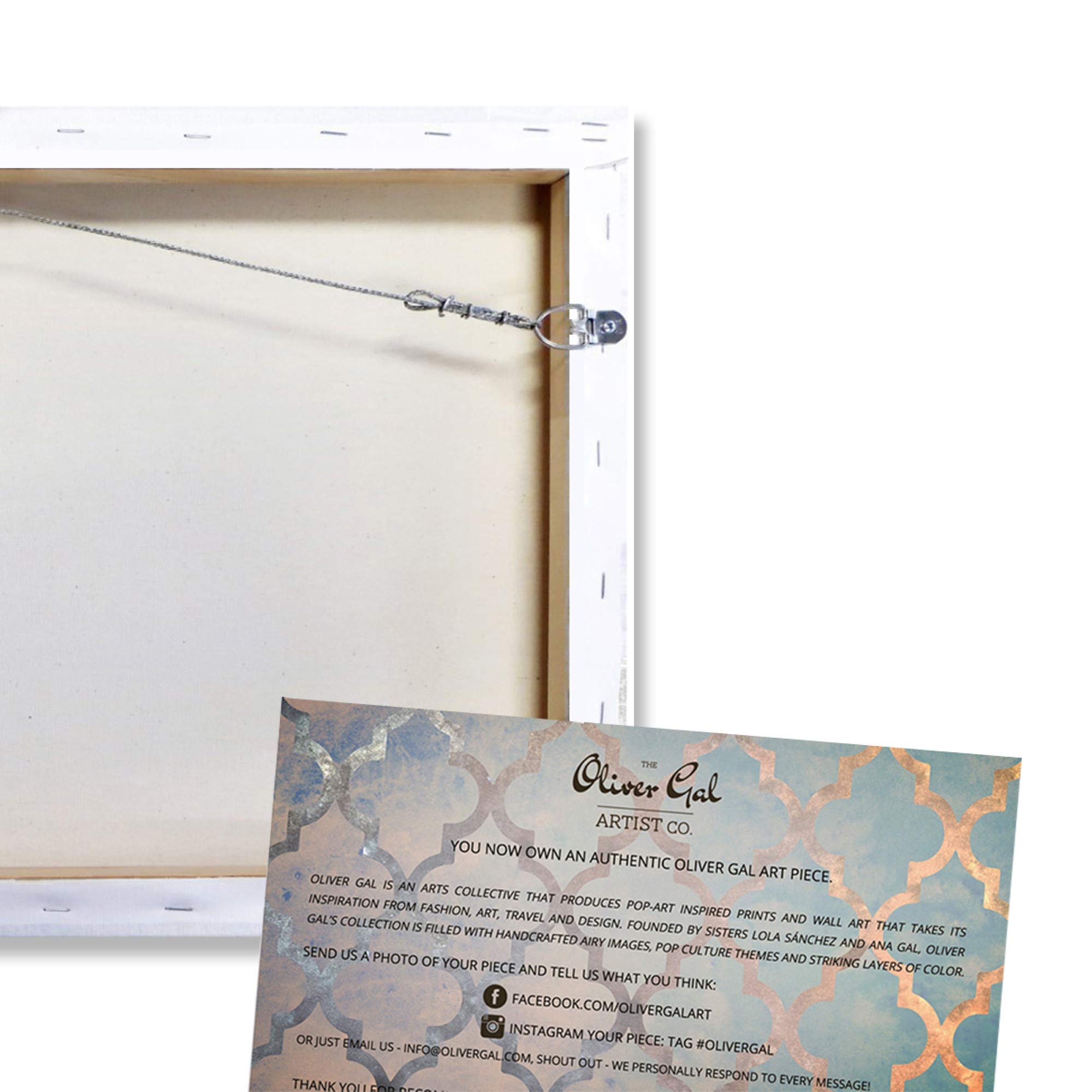 Amazon.com: Vitale by Oliver Gal | Contemporary Premium Canvas Art