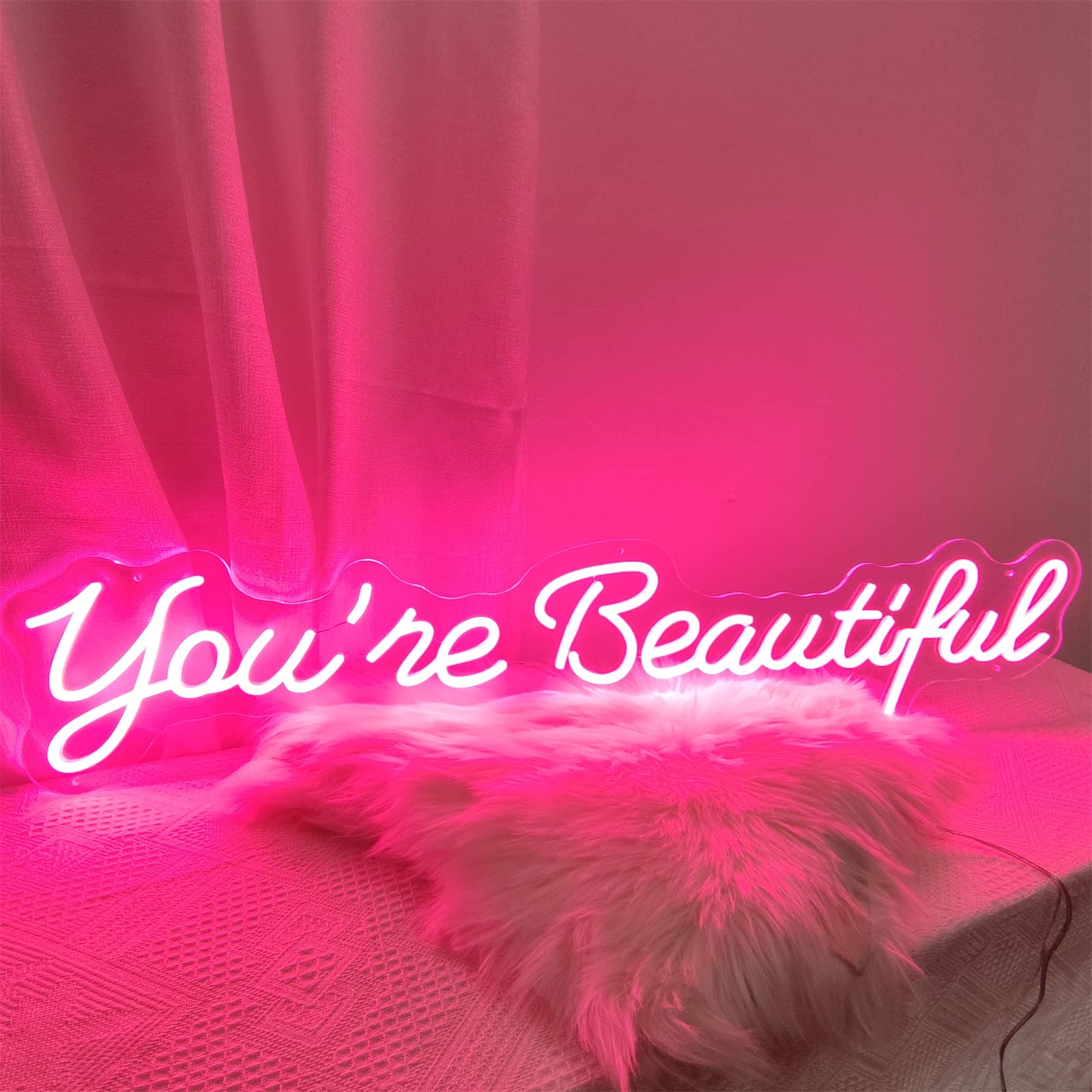 ネオン管 BEAUTIFUL DAY コレクション TO START 14*9インチ オーダー