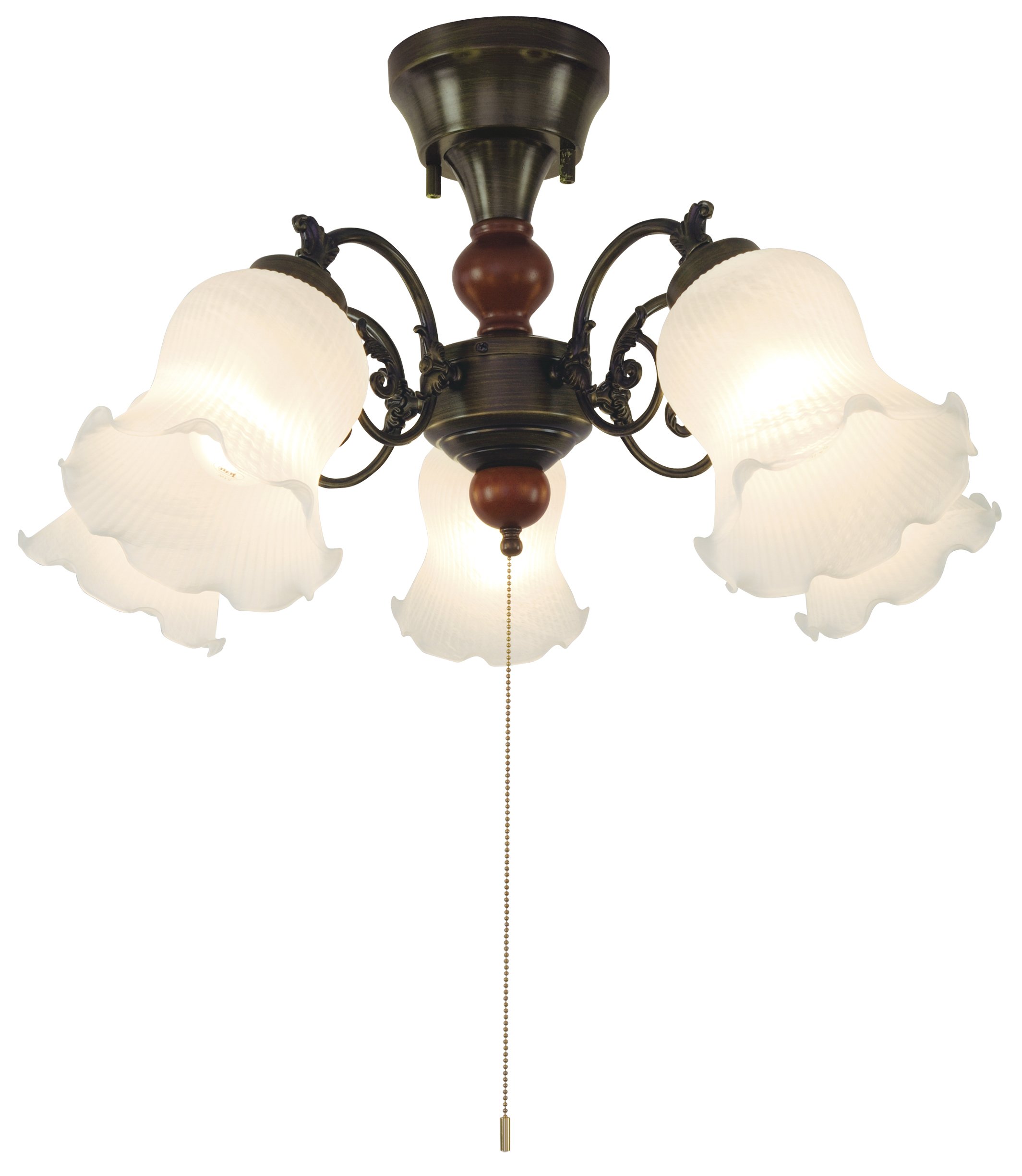 Amazon | Kishima キシマ クラシック シーリングライト 5灯 GEM-6883