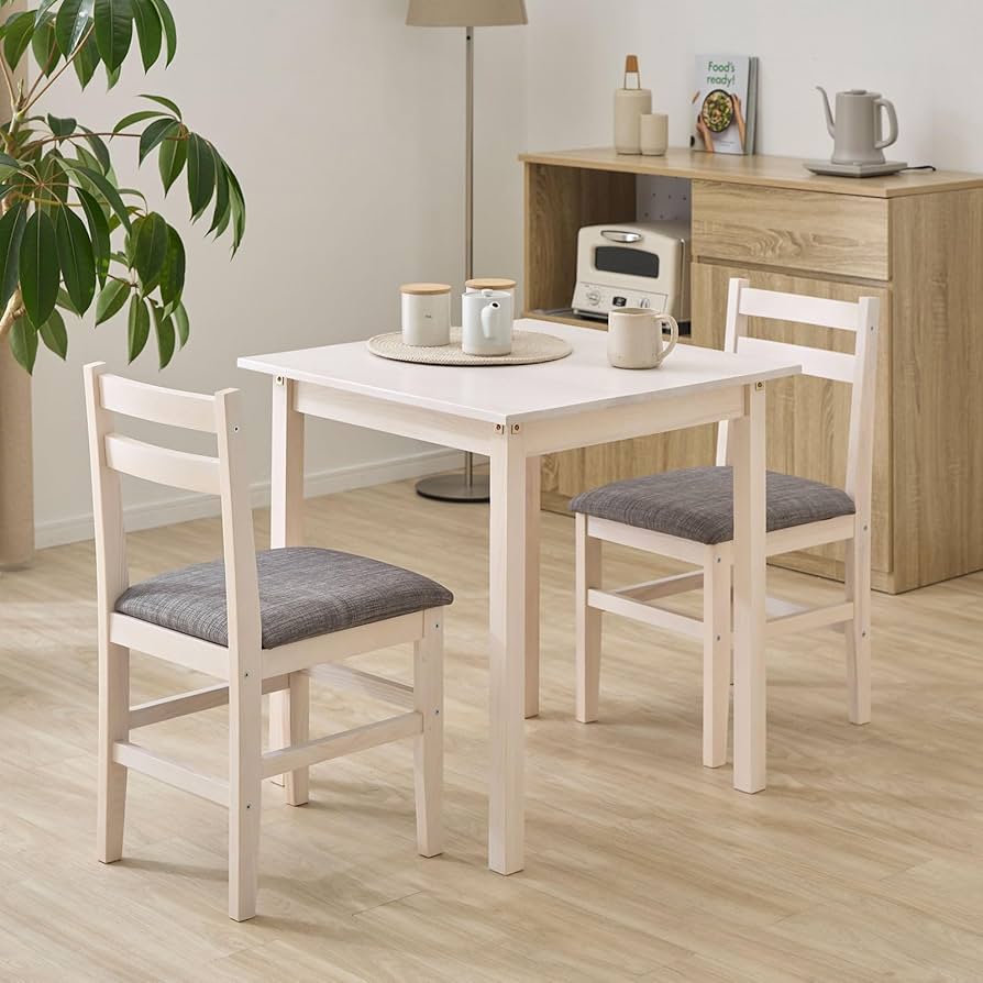 Amazon｜LOWYA ロウヤ ダイニングテーブルセット ダイニングセット 3点