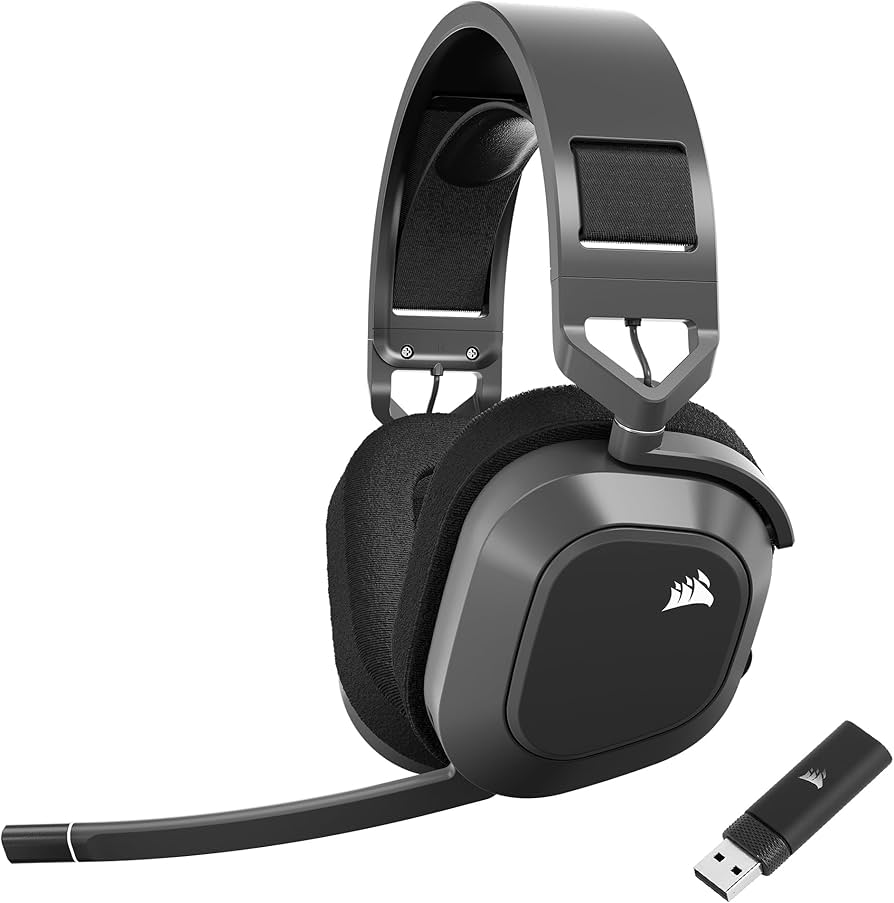 Amazon.com: Corsair HS80 MAX Wireless Multiplatform Gaming Headset