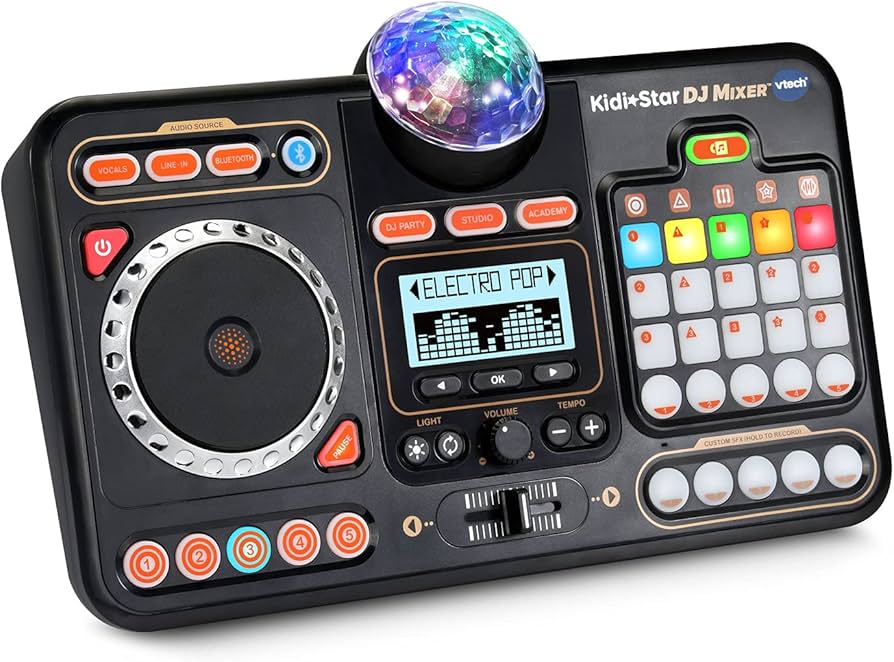 Amazon.com: VTech Kidi Star DJ Mixer : Toys & Games