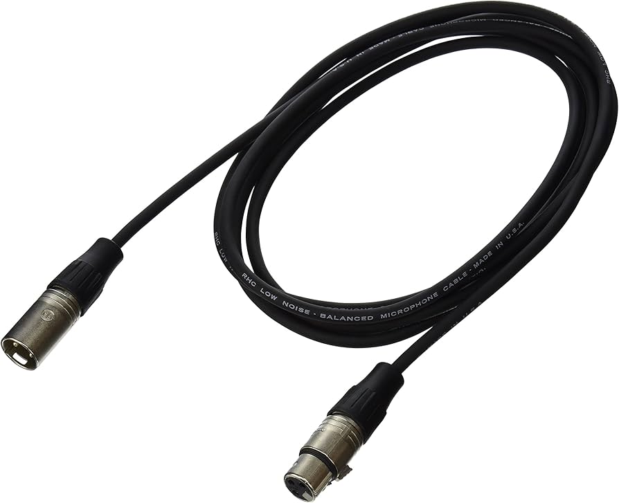 Amazon.com: RapcoHorizon NM1-10 Microphone Cable with Neutrik XLRs