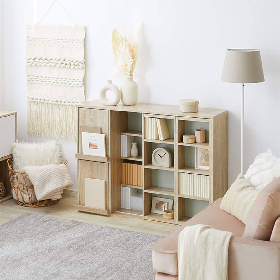 Amazon｜LOWYA ロウヤ 本棚 絵本棚 収納棚 漫画収納棚 絵本ラック