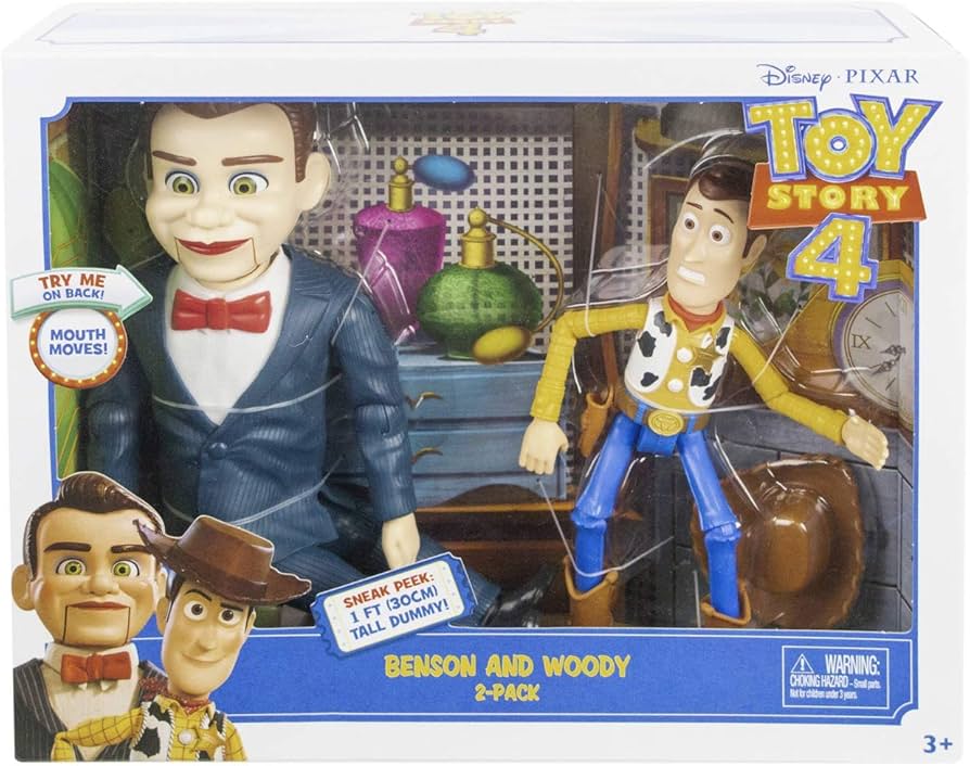 Amazon.co.jp: Pixar Disney Toy Story Benson and Woody Figure 2