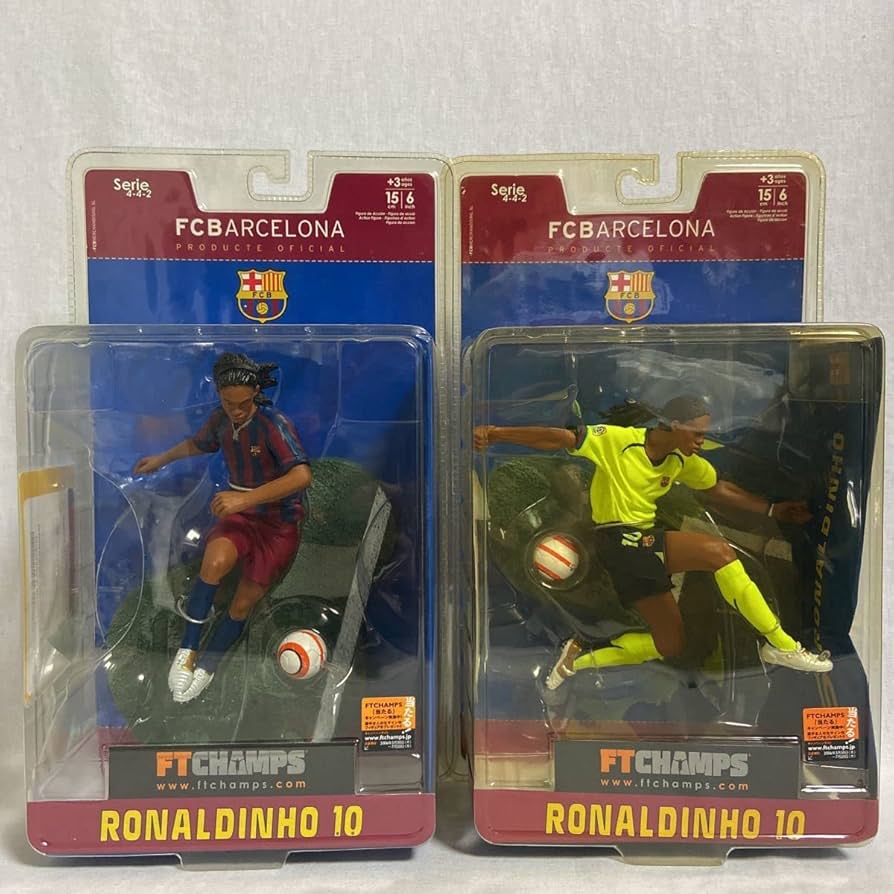 Amazon.co.jp: FT champs FC Barcelona Ronaldinho #10 Premium Figure