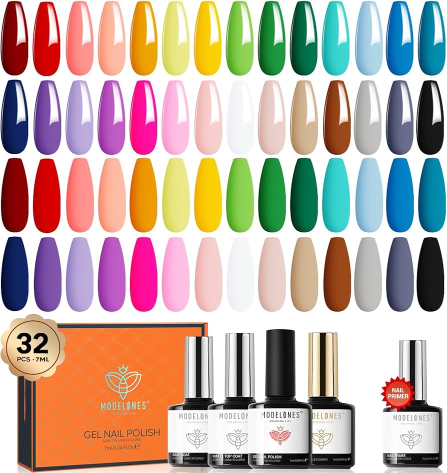 Amazon | Modelones ジェルネイルポリッシュ カラージェル カラー