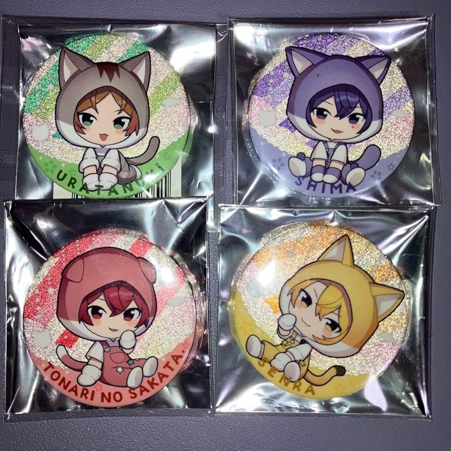 缶バッジ うらたぬき 浦島坂田船 グッズ まとめ売り 浦島坂田船 缶