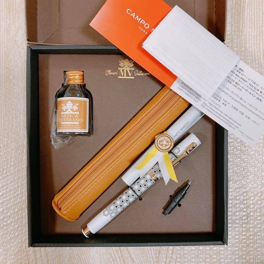 Amazon.co.jp: カンポマルツィオ ヴァチカン美術館コラボ 万年筆 ペン