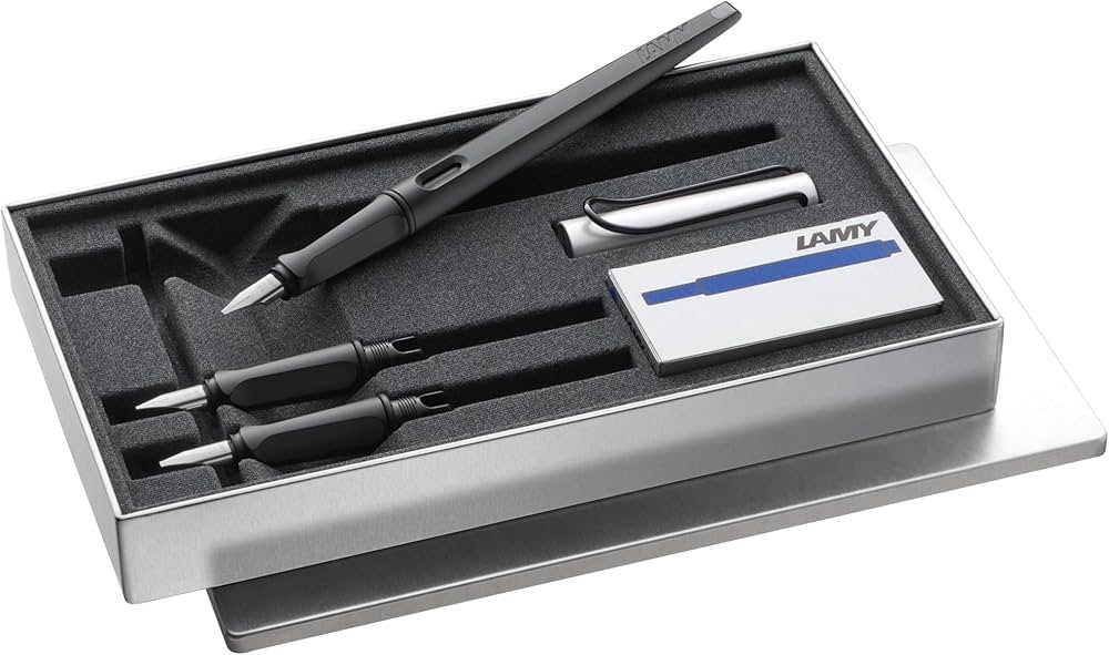 Amazon | LAMY（ラミー）joy AL ブラック カリグラフィー 万年筆