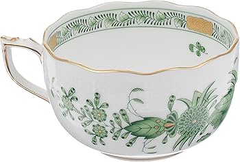 Amazon｜ヘレンド(HEREND) FV インドの華・グリーン ティーカップ