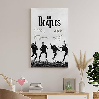 Amazon.co.jp: NJYXART ビートルズポスター ビンテージミュージック