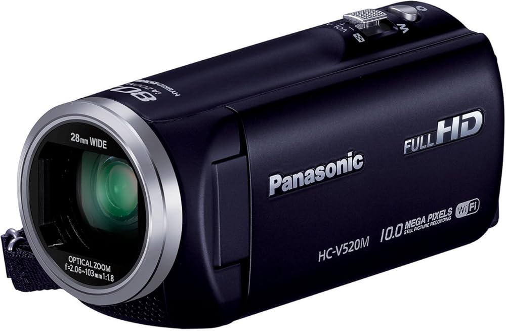 Amazon | パナソニック デジタルハイビジョンビデオカメラ V520 内蔵