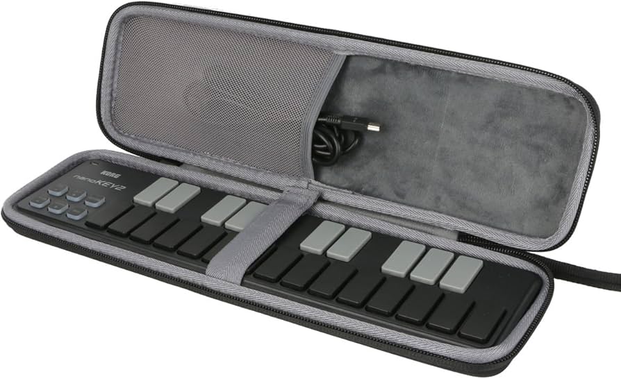 Amazon.com: co2CREA Hard Travel Case for Korg 25-Key Midi