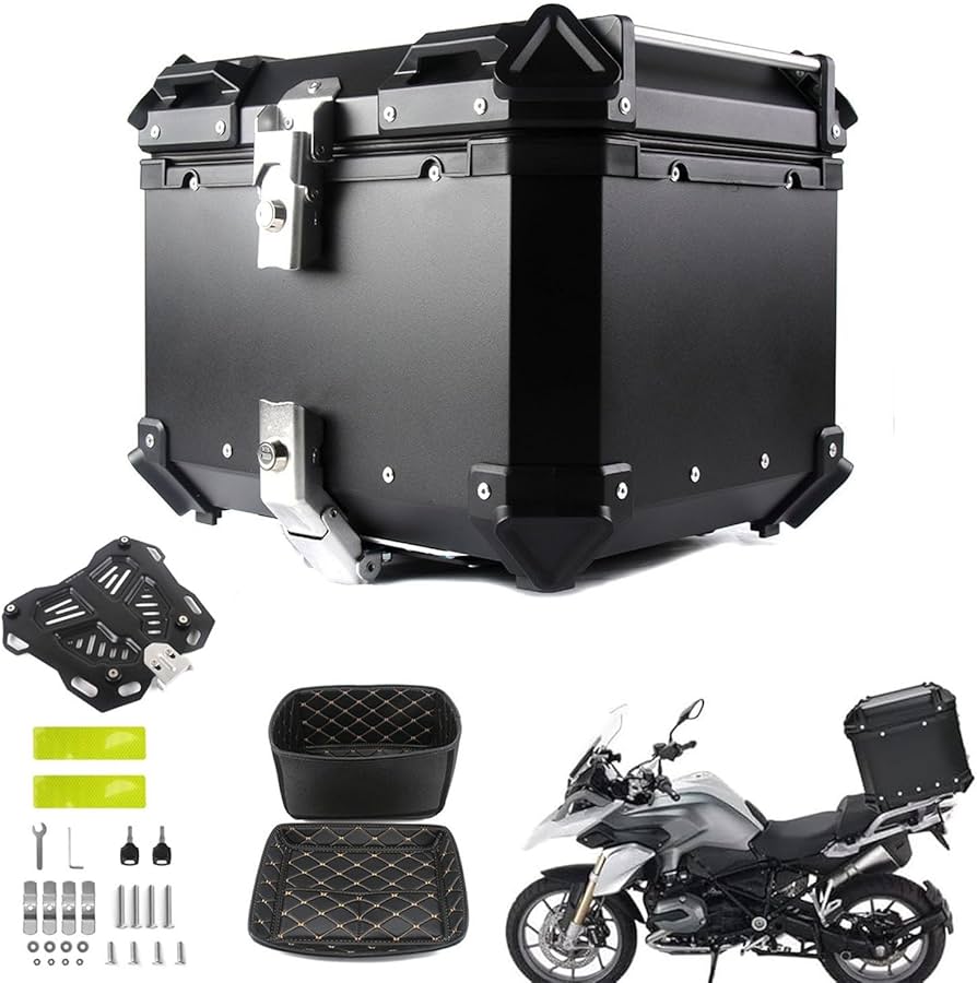 Amazon.co.jp: バイクテールトランク収納ケース ユニバーサルバイク