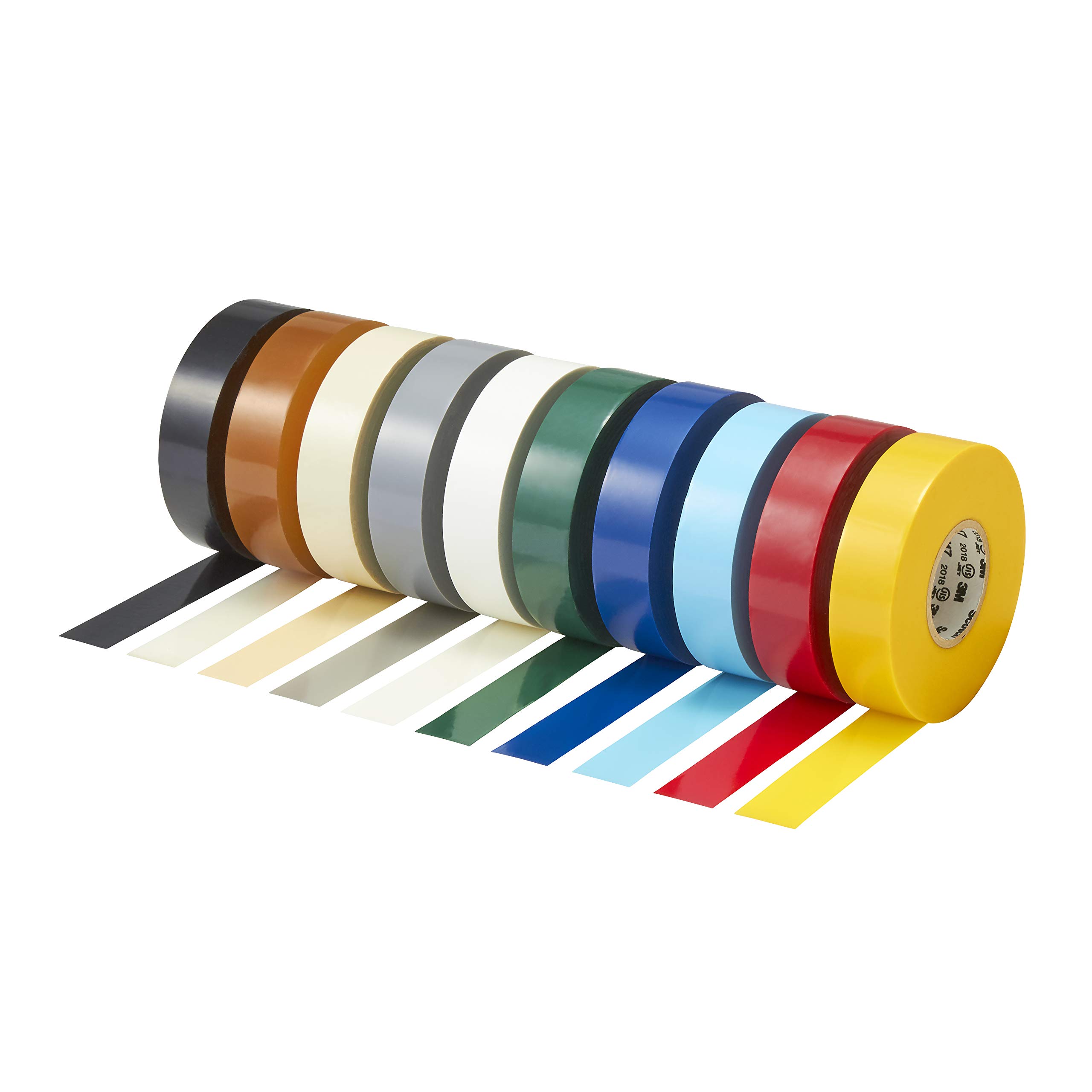 Amazon | 3M スコッチ 電気絶縁用ビニールテープ 117 白色 19mmX10m 1