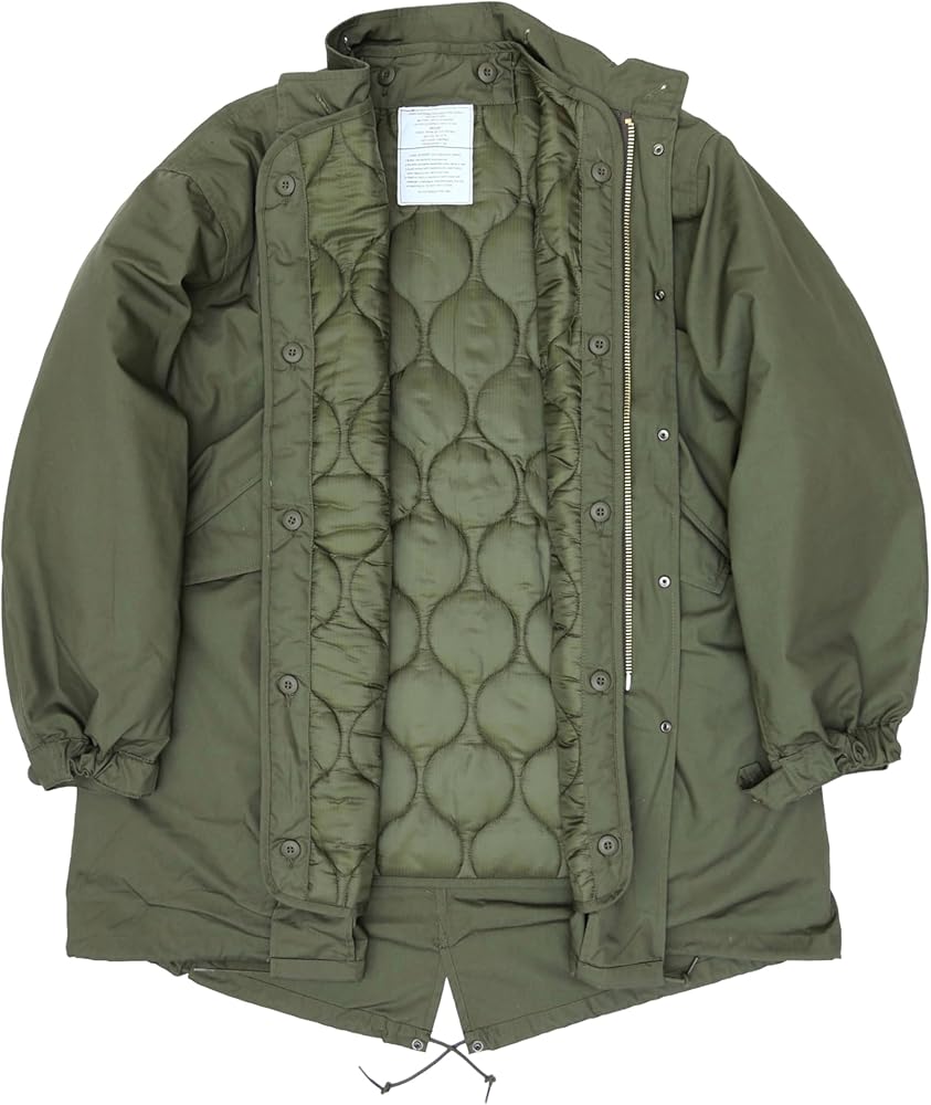 Amazon | [SESSLER] M-65 フィッシュテールパーカー キルティング