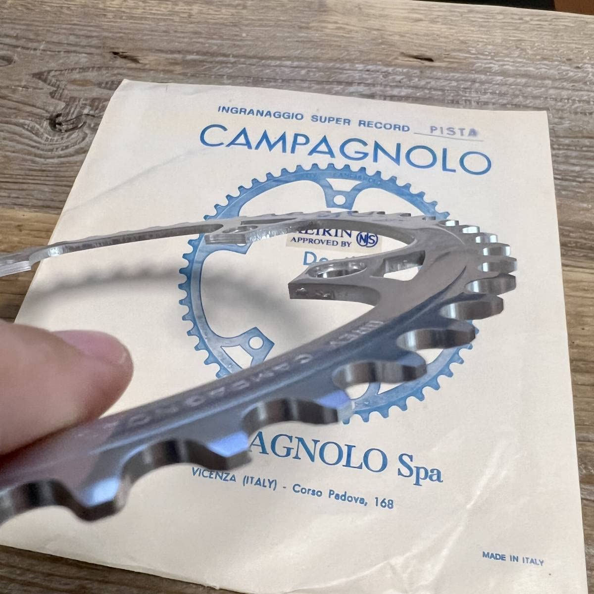 希少 カンパニョーロ チェーンリング njs 51T 競輪 ピスト Amazon.co