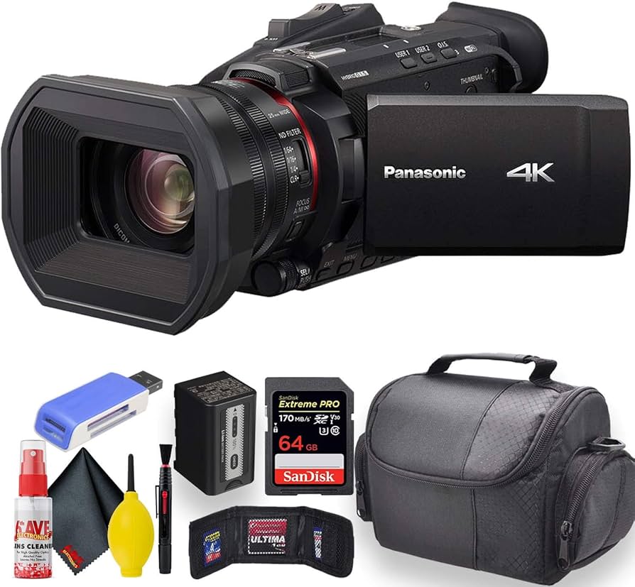 Amazon.com : Panasonic HC-X1500 4K Professional Camcorder with 24x