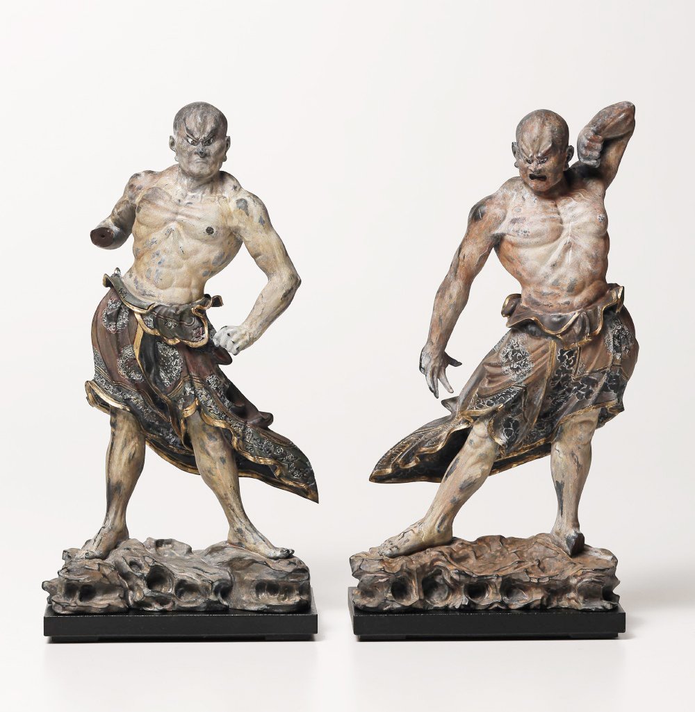 Amazon.co.jp: 【セット】イSム TanaCOCORO[掌] 金剛力士 阿形・吽形