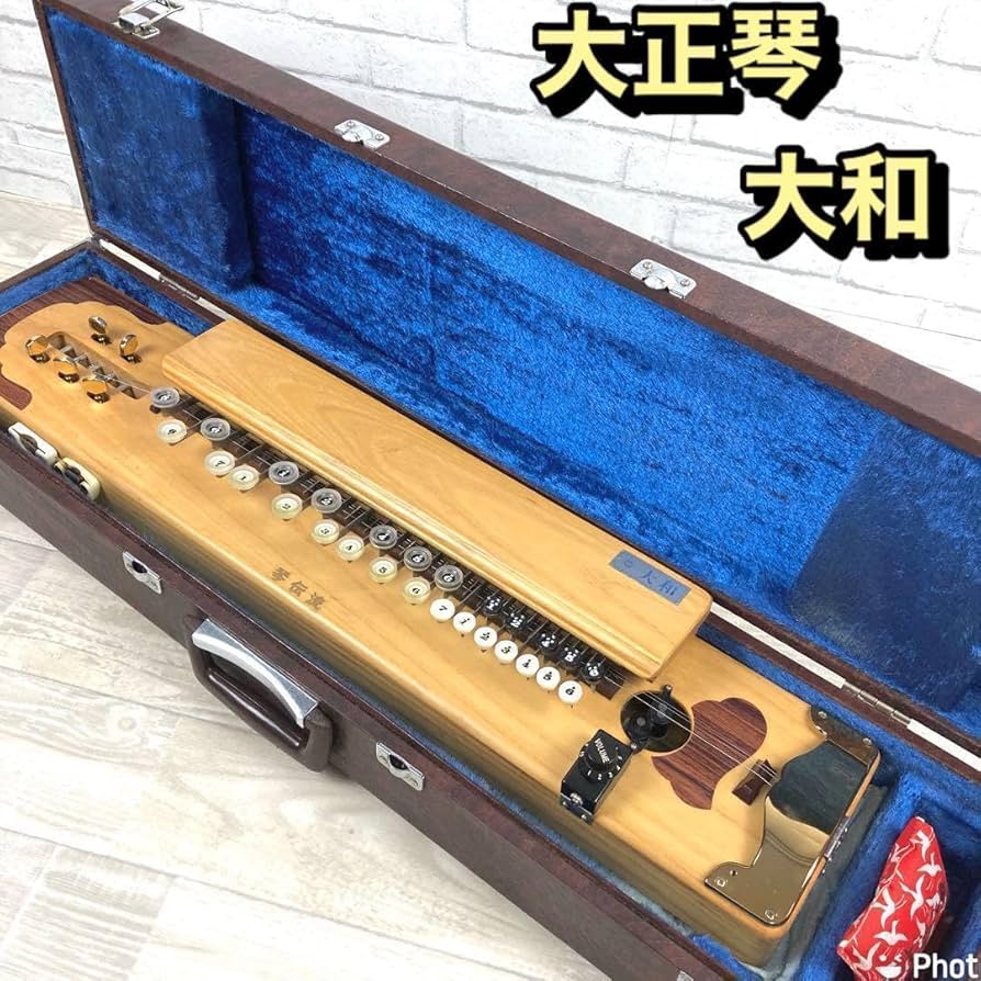 Amazon.co.jp: ケース付大正琴 大和 大正宗家 琴伝流 : 楽器・音響機器