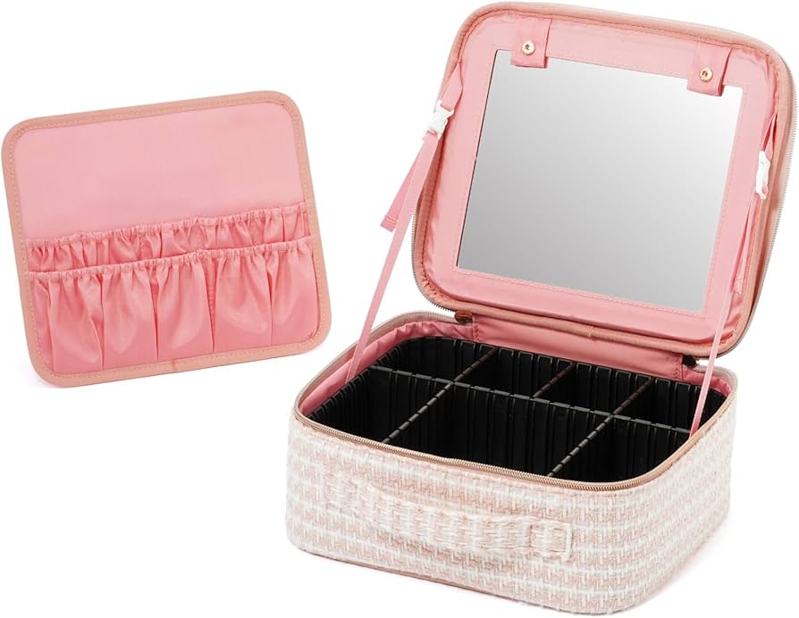 Amazon | Francfranc フランフラン ツイード バニティ メイクバッグ