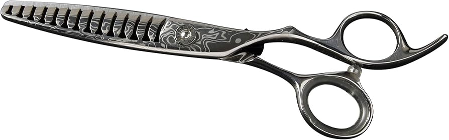 Amazon | 天洋シザー ダマスカス FW-40 セニング | 天洋シザー