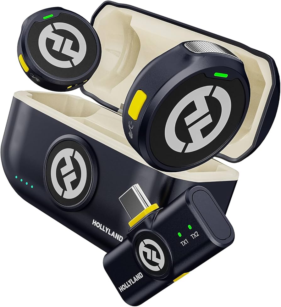 Amazon.com: Hollyland Lark M2 Wireless Microphone for iPhone15/16