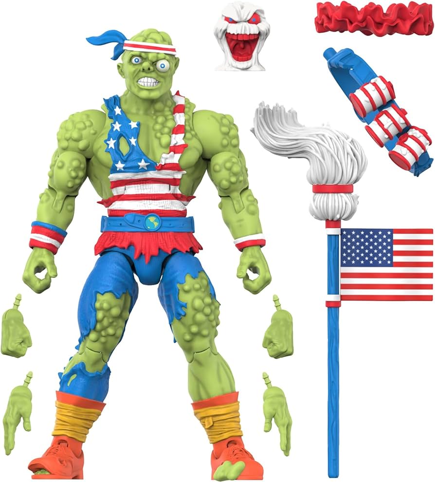 Amazon.com: Super7 ULTIMATES! Toxic Crusaders Toxie (Vintage Toy