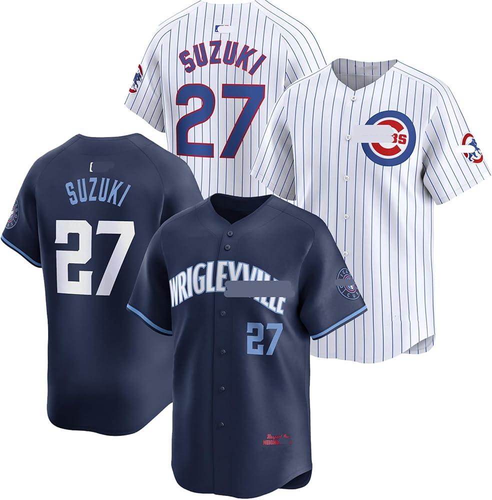 Amazon.co.jp: [EESDCOS] シカゴ・カブス 鈴木誠也 野球ユニフォーム