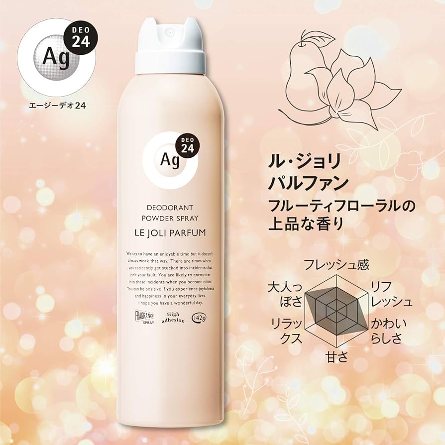 Amazon.co.jp: エージーデオ24 パウダースプレー ル・ジョリパルファン