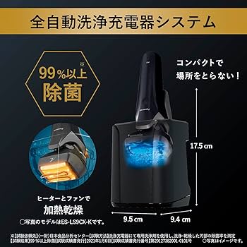 Amazon | パナソニック ラムダッシュPRO メンズシェーバー 6枚刃 全