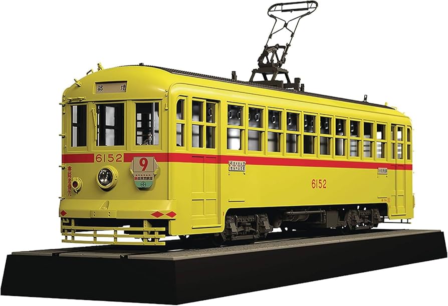 Amazon | 1/24 東京都電6000形 -昭和- 1/24スケール PS製 組み立て式