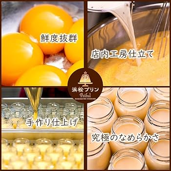 Amazon.co.jp: 浜松プリン 究極のなめらかプリン6個セット 手作り 受注