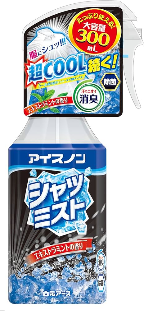 Amazon.co.jp: アイスノン シャツミスト エキストラミントの香り 大