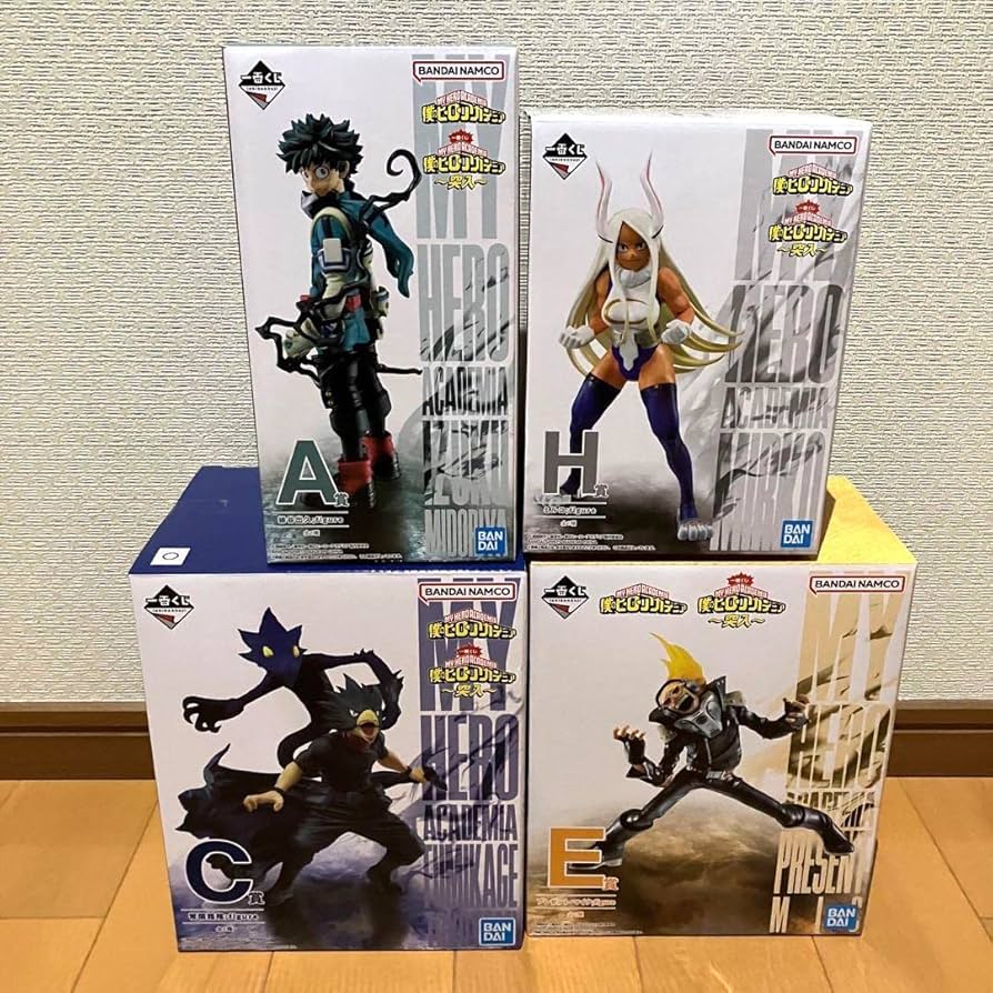 Amazon.co.jp: 一番くじ ヒロアカ 突入 デク 常闇 マイク ミルコ